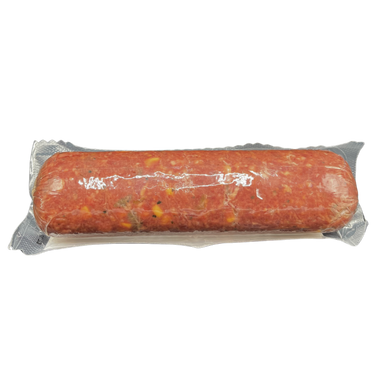 Jalapeno Peppercheese Summer Sausage | All Natural Bison Meat | High Protein Snack | No MSG | Ready To Eat | Charcuterie | 7-8 oz. Roll | Pack of 6 | Shipping Included